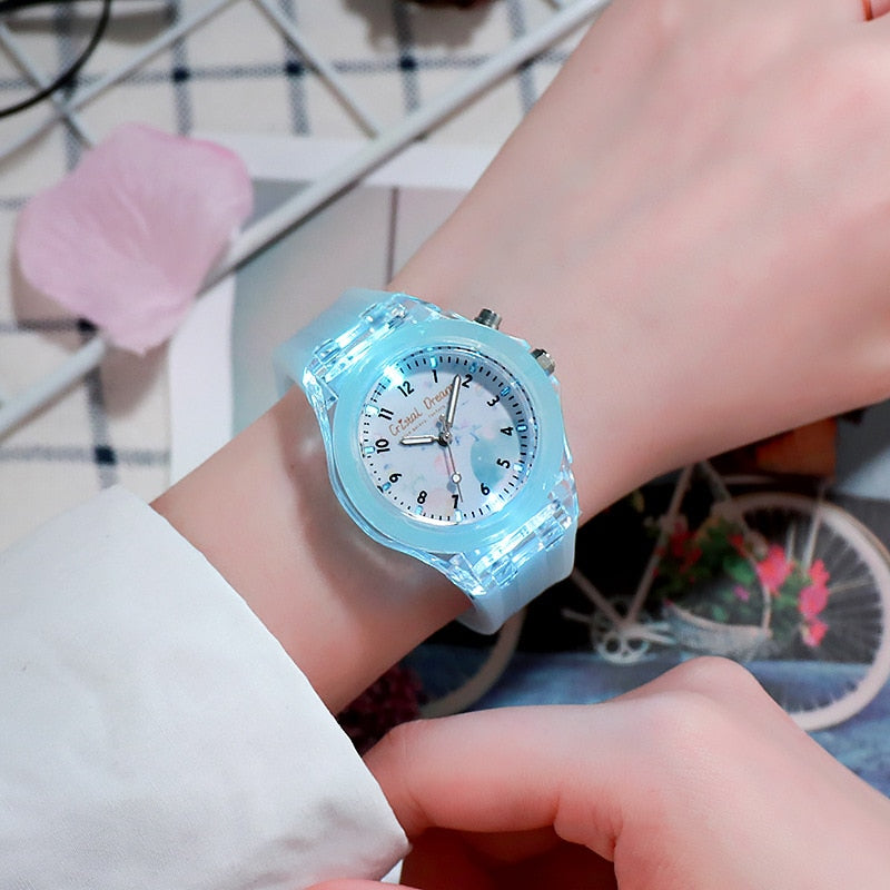 New Sport Watches For Girls Personality Clock Easy Read