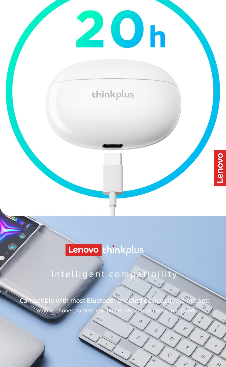 NEW Lenovo XT88 TWS Wireless Earphone Bluetooth 5.3 Dual Stereo Noise Reduction / Buy 15 get 5 FREE/ Enter Code N4ST685A3CR8 / FREE Shipping