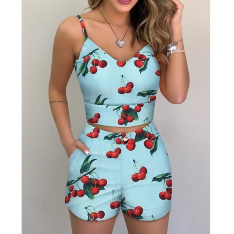 Ladies floral designs outfit shorts - top / enter Discount Code 2F2G4R0VJJXQ BUY 4 get 1 FREE / FREE Shipping - tracking available