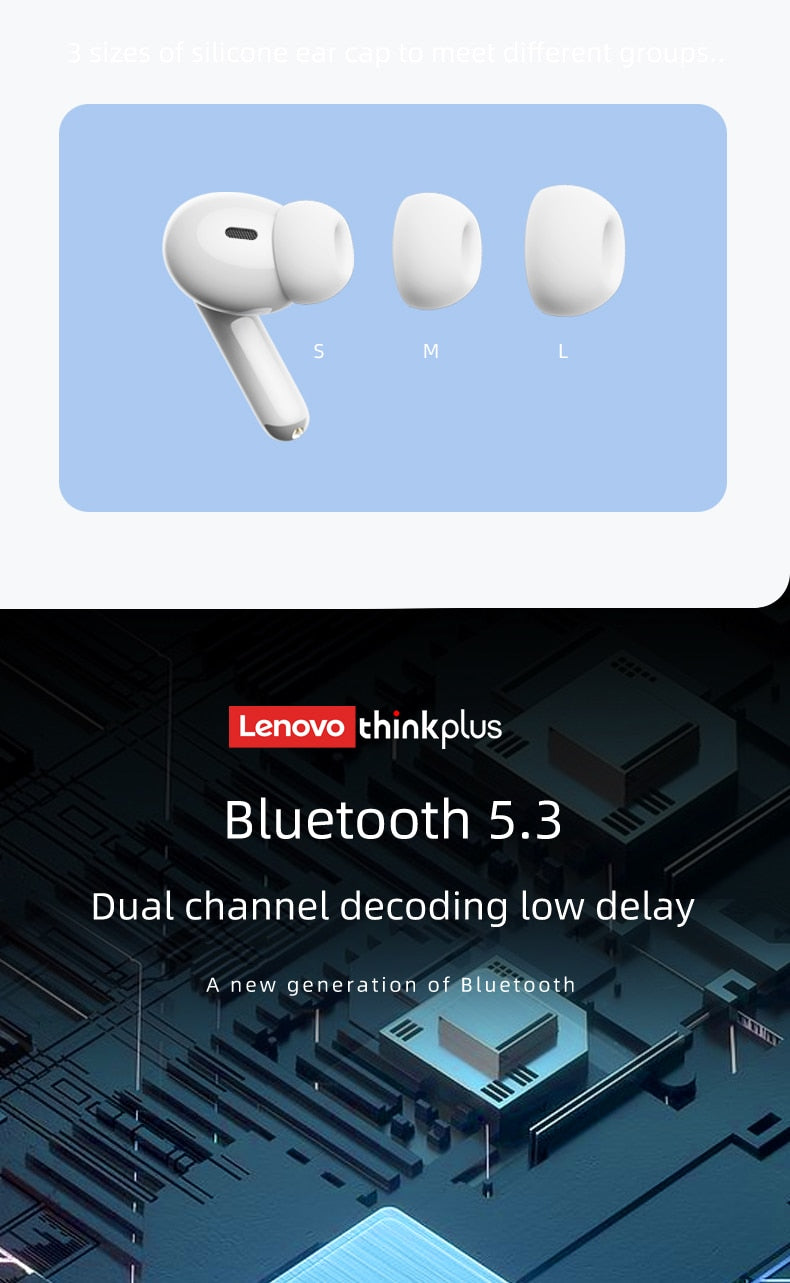 NEW Lenovo XT88 TWS Wireless Earphone Bluetooth 5.3 Dual Stereo Noise Reduction / Buy 15 get 5 FREE/ Enter Code N4ST685A3CR8 / FREE Shipping