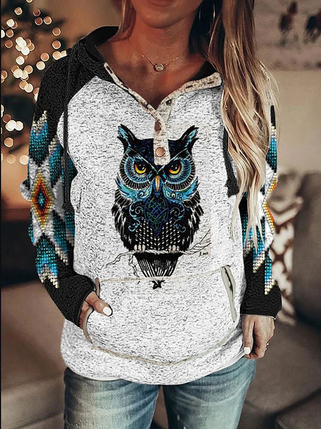 Horses 3d Custom Vintage design Hoodies for Women comfortable pullover / FREE Shipping