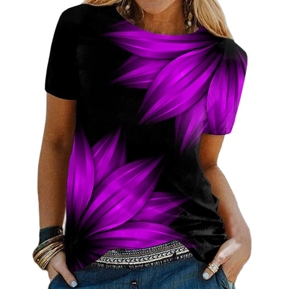 Ladies blouses beautiful floral / artistic designs comfortable top / enter Discount Code HAX0Y7AC7J18 BUY 4 get 1 FREE / FREE Shipping