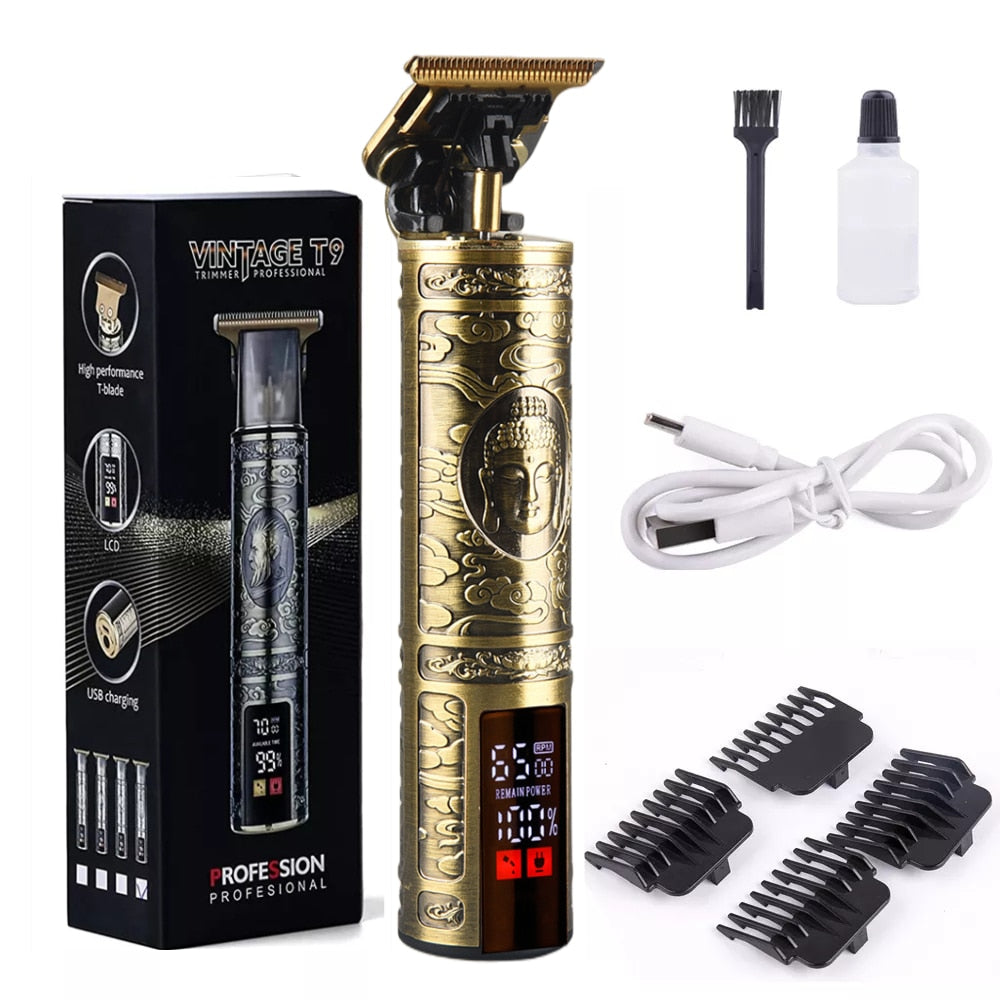 Barber Retro T9 Hair Trimmer for Men / Clipper great for Beards / FREE Shipping