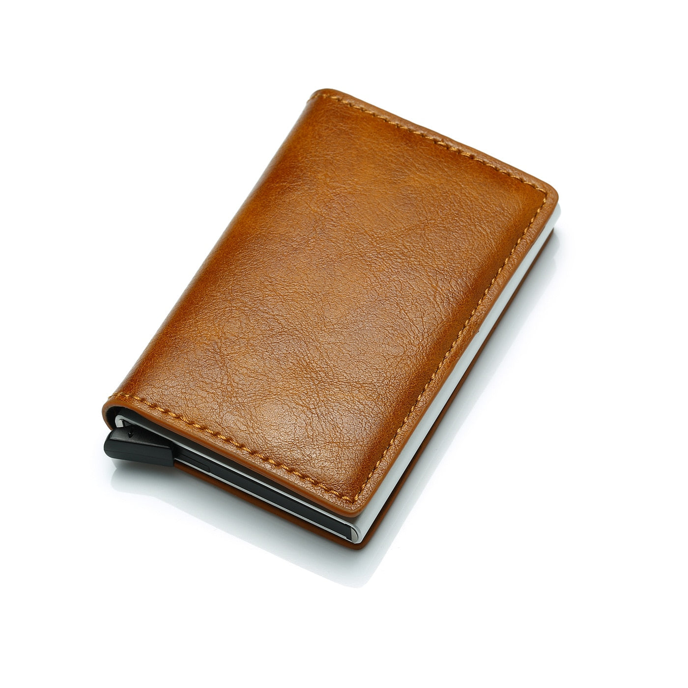 Men RFID Blocking Money, Bank Card Slim Leather Wallet-ID Holder/ Free Shipping