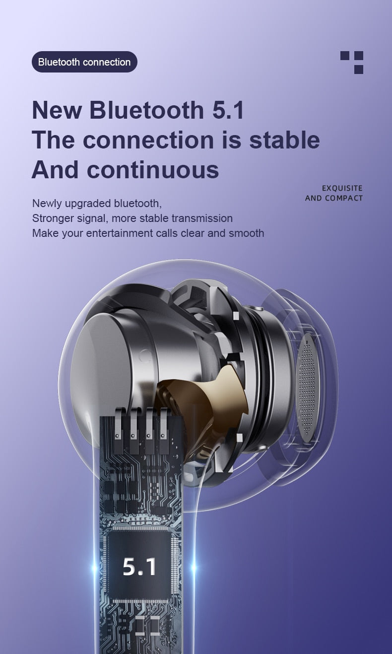 Lenovo LP40 Pro Bluetooth 5.1 Wireless Head/earphones , Microphone, Music TWS Headset / Buy 3 get 1 FREE / Enter Code ER57K3SYQ7EV / FREE Shipping