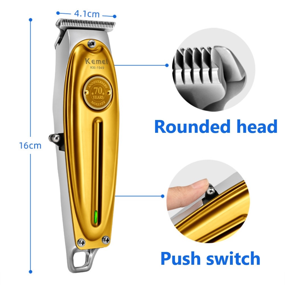Kemei Professional 3-piece Combo set USB Charger / Trimmer, Cutter, electric shaver for men / FREE Shipping