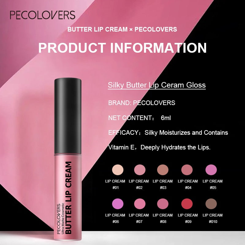 Matte Velvet Lip Glaze Waterproof Lipstick 10 beautiful colors / Buy 10 get 3 FREE / Enter CODE Q2K8RBZ27WA1 / FREE Shipping