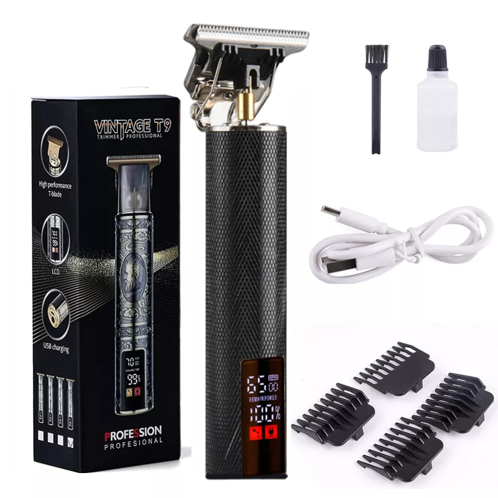 Barber Retro T9 Hair Trimmer for Men / Clipper great for Beards / FREE Shipping