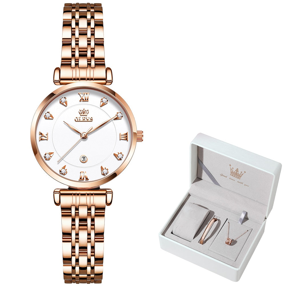 OLEVS beautiful / elegant Top Brand fashion Watch for Women / Quartz / Waterproof