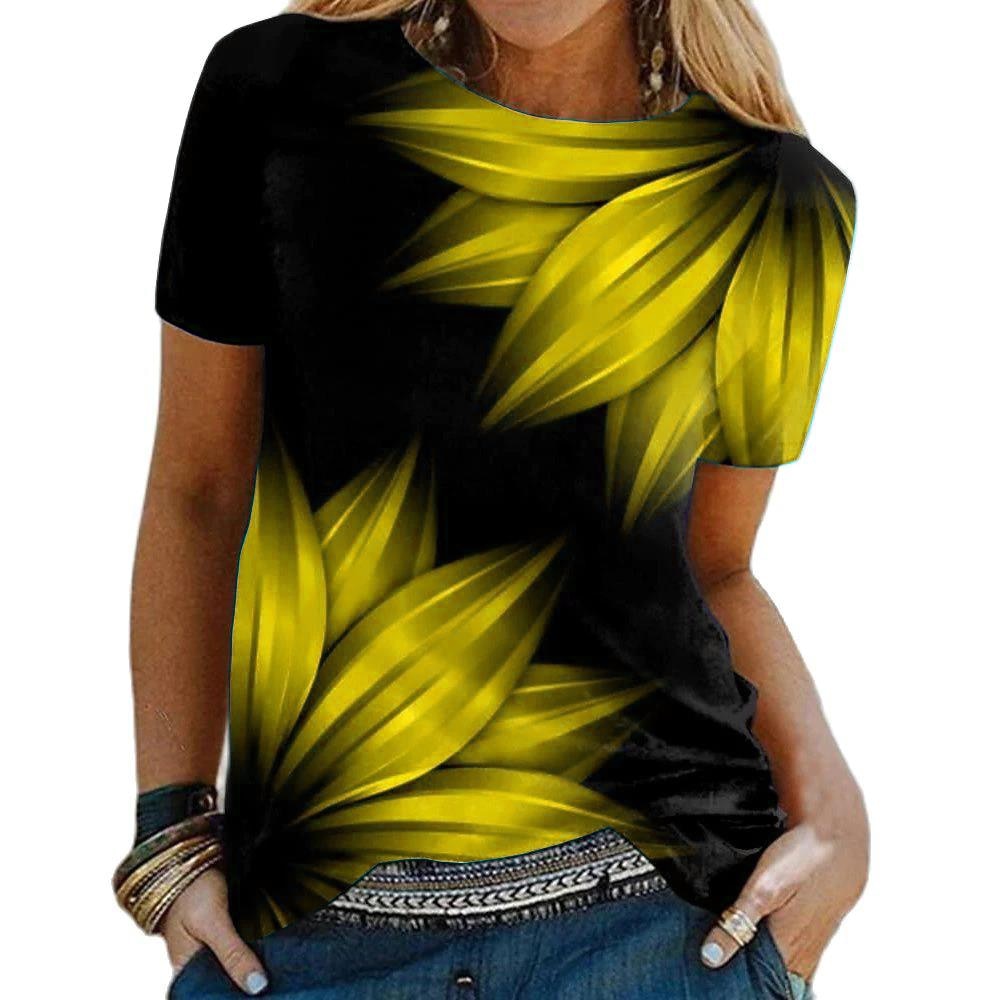 Ladies blouses beautiful floral / artistic designs comfortable top / enter Discount Code HAX0Y7AC7J18 BUY 4 get 1 FREE / FREE Shipping
