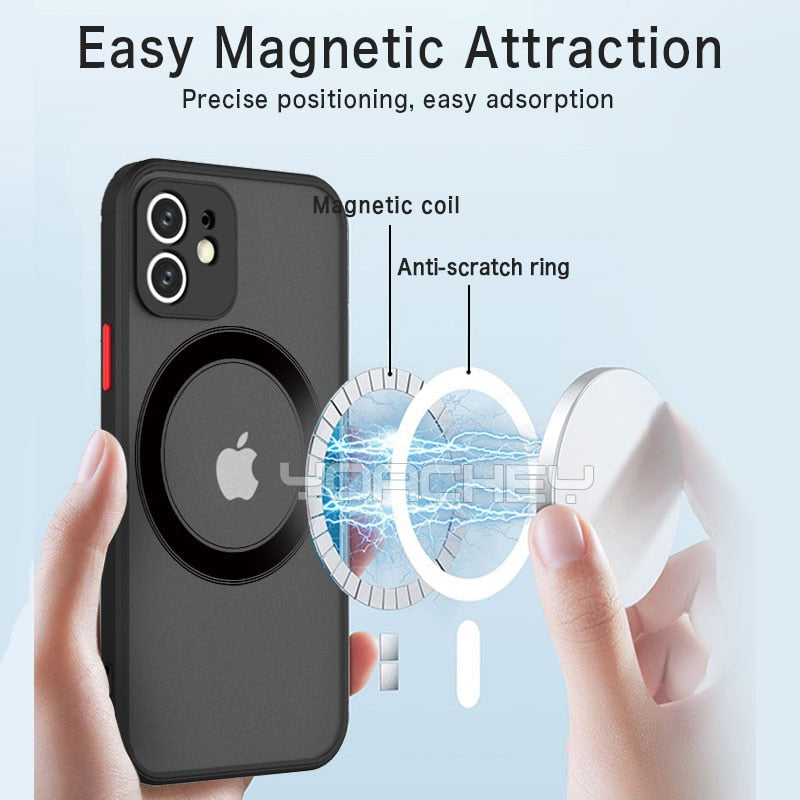 Apple I-Phone Magnetic Case/enter 21QPT6MN4S9Q BUY 3 get 1 FREE/ FREE Shipping
