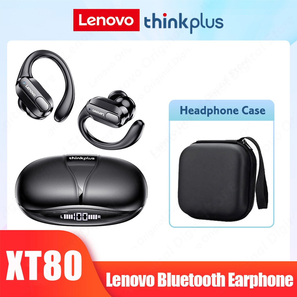 Lenovo XT80 Bluetooth 5.3 Earphones True Wireless Headphones with Mic Button Control / FREE Shipping