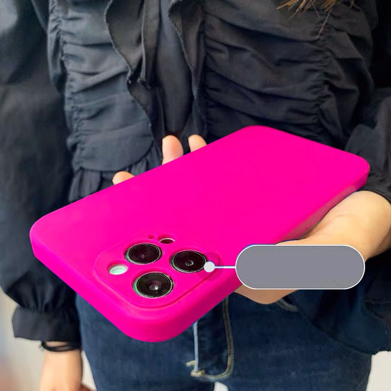 Apple I-Phone / iphone Liquid Silicone Phone Case / Buy 4 get 1 FREE / Enter Code 1ZF2RWKCAY05 / FREE Shipping