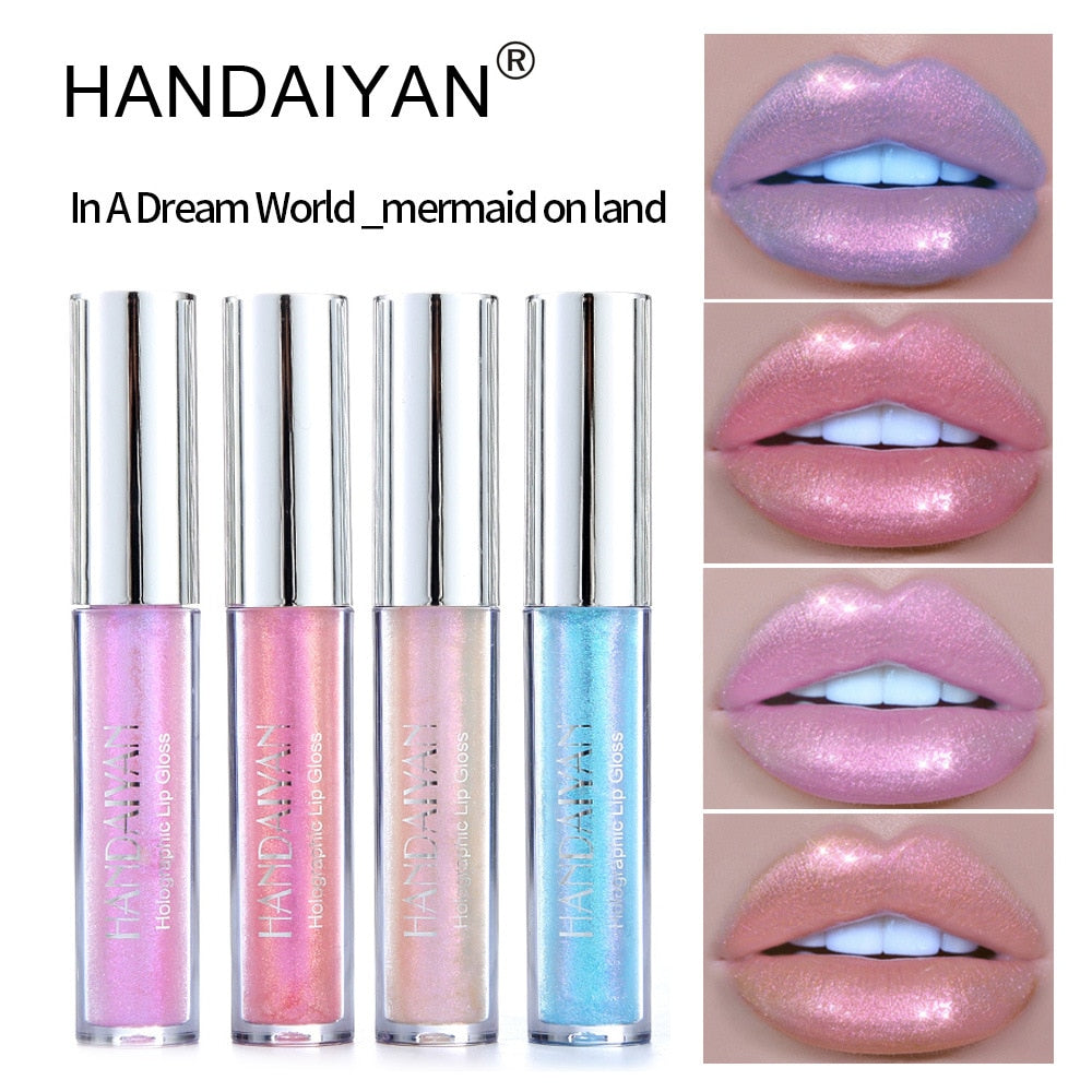 Plump Lip Gloss Waterproof Liquid Lipstick Shimmer Lip Gloss beautiful colors / FREE Shipping