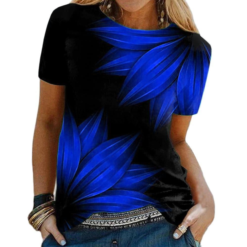 Ladies blouses beautiful floral / artistic designs comfortable top / enter Discount Code HAX0Y7AC7J18 BUY 4 get 1 FREE / FREE Shipping