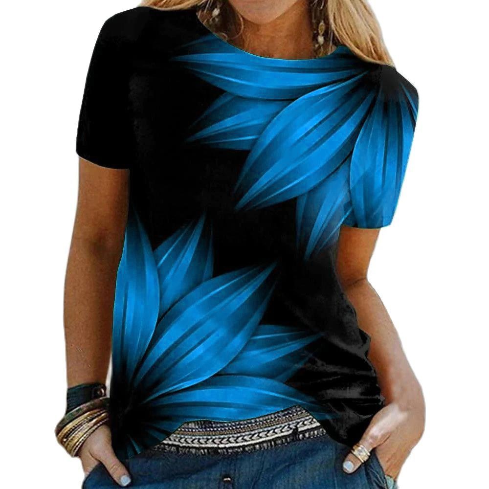 Ladies blouses beautiful floral / artistic designs comfortable top / enter Discount Code HAX0Y7AC7J18 BUY 4 get 1 FREE / FREE Shipping