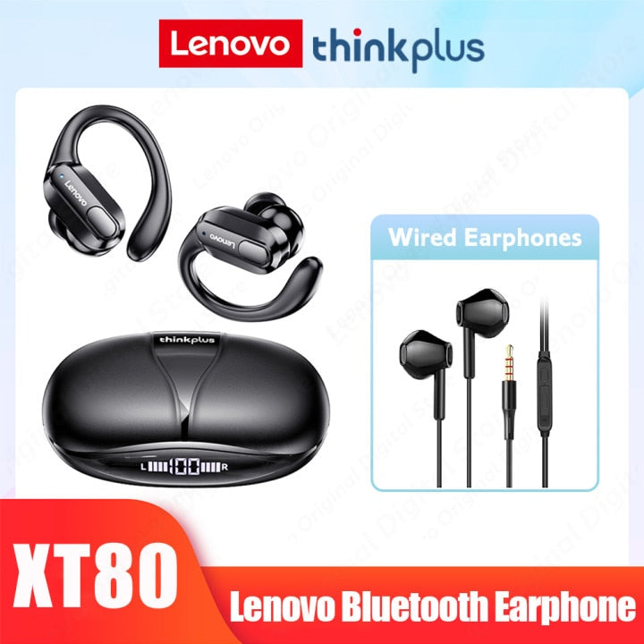 Lenovo XT80 Bluetooth 5.3 Earphones True Wireless Headphones with Mic Button Control / FREE Shipping