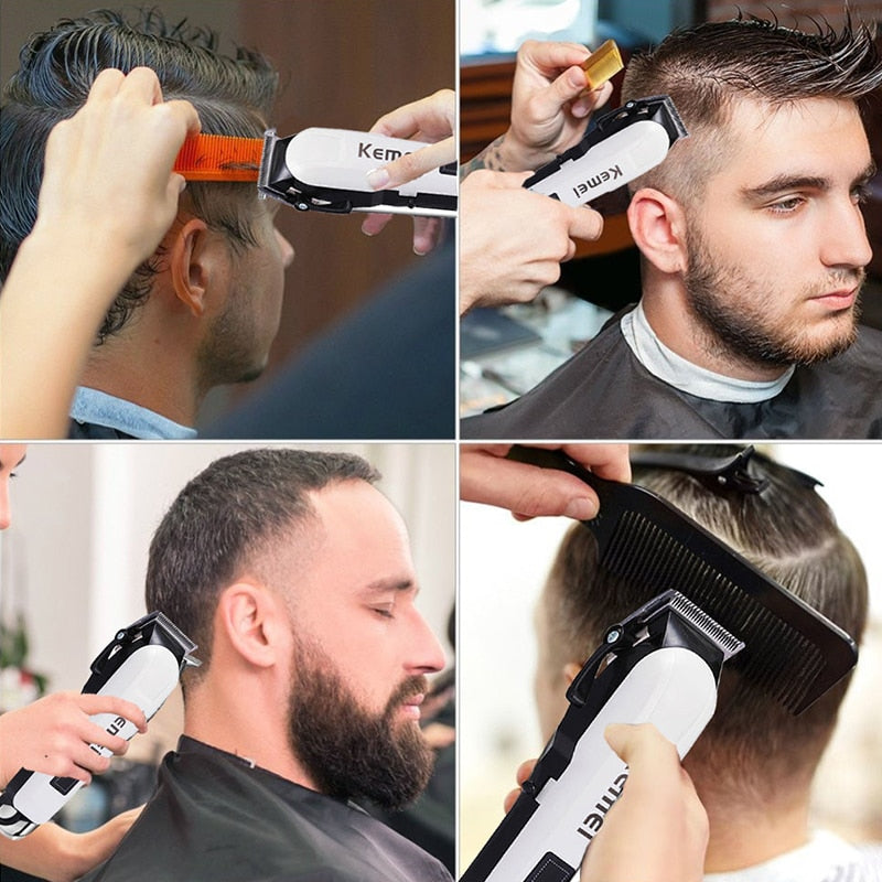 Kemei Professional Electric Hair Clipper / Cutting Wireless Trimmer , rechargeable / FREE Shipping