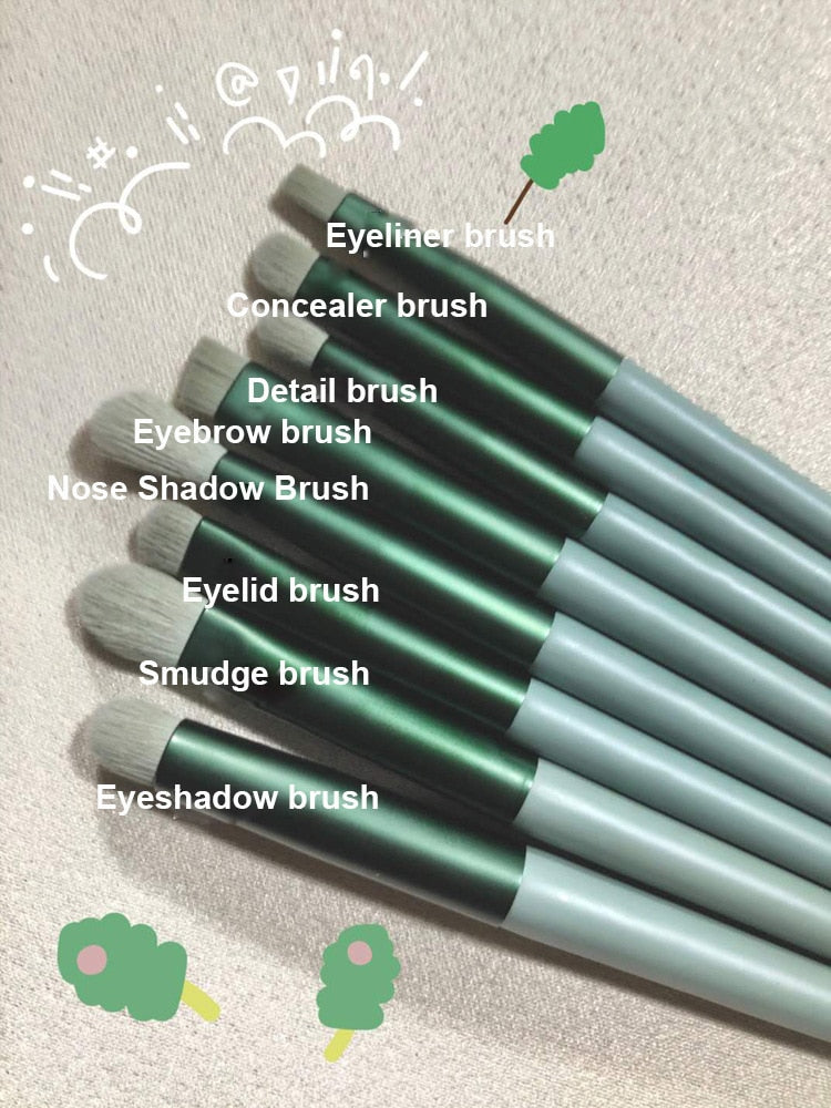 8/13Pcs Natural Makeup-Cosmetics Soft Fluffy Brushes / FREE Shipping