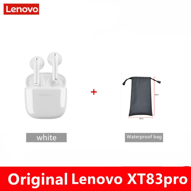 Lenovo XT83 Pro Wireless Bluetooth 5.1 Headphones LED Display Bluetooth Earphones with Dual Mics / FREE Shipping