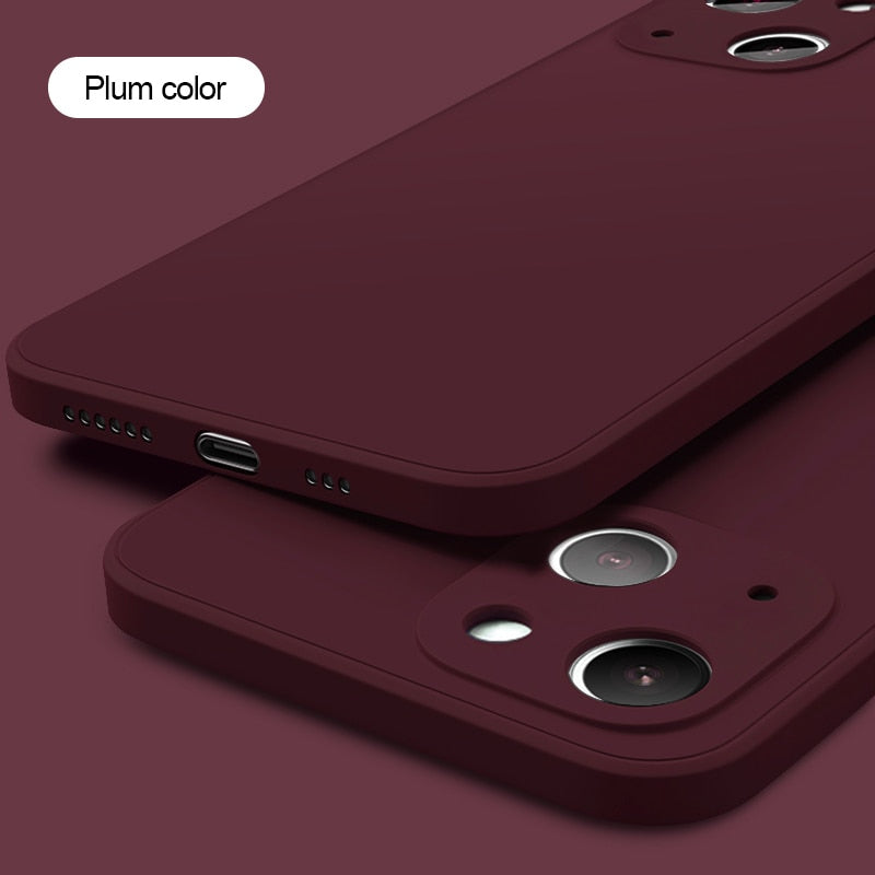 Apple I-Phone / iphone Liquid Silicone Phone Case / Buy 4 get 1 FREE / Enter Code 1ZF2RWKCAY05 / FREE Shipping