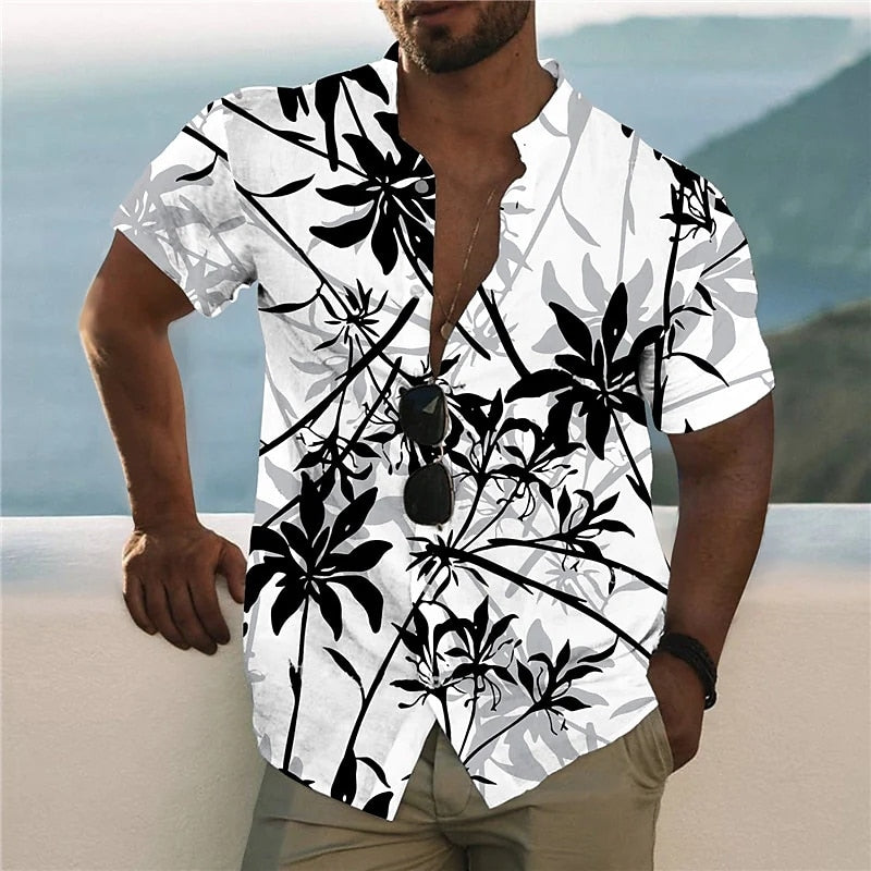 Men's Hawaiian Beach Shirts 3d Print designs comfortable material / FREE Shipping