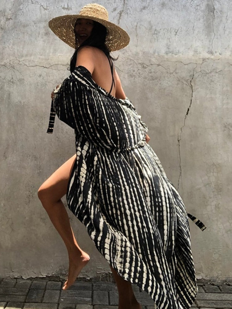 Beach Cover Up Kimono Robe for Women light and comfortable / FREE Shipping