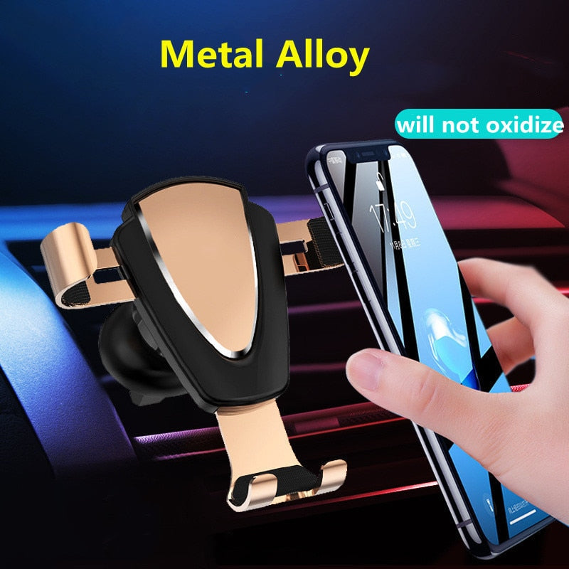 Gravity Car Holder For Smartphone Air Vent Clip Mount Mobile Stand / Free Shipping