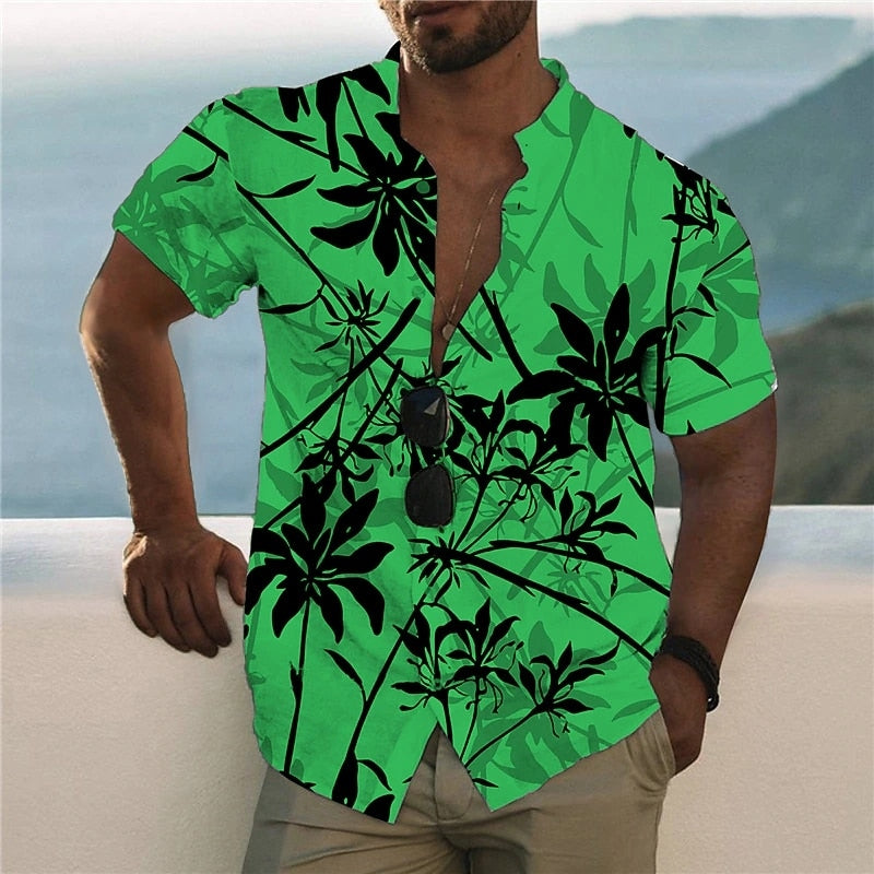 Men's Hawaiian Beach Shirts 3d Print designs comfortable material / FREE Shipping