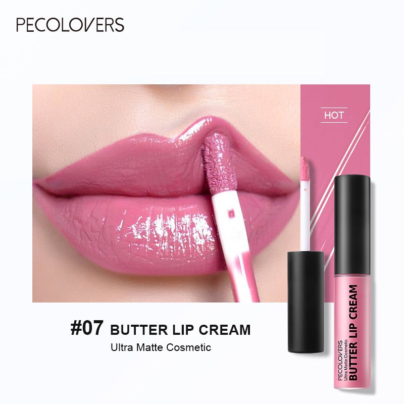 Matte Velvet Lip Glaze Waterproof Lipstick 10 beautiful colors / Buy 10 get 3 FREE / Enter CODE Q2K8RBZ27WA1 / FREE Shipping