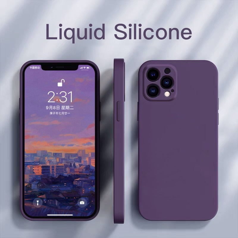 Apple I-Phone / iphone Liquid Silicone Phone Case / Buy 4 get 1 FREE / Enter Code 1ZF2RWKCAY05 / FREE Shipping