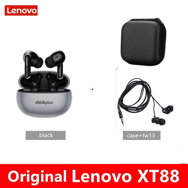 NEW Lenovo XT88 TWS Wireless Earphone Bluetooth 5.3 Dual Stereo Noise Reduction / Buy 15 get 5 FREE/ Enter Code N4ST685A3CR8 / FREE Shipping