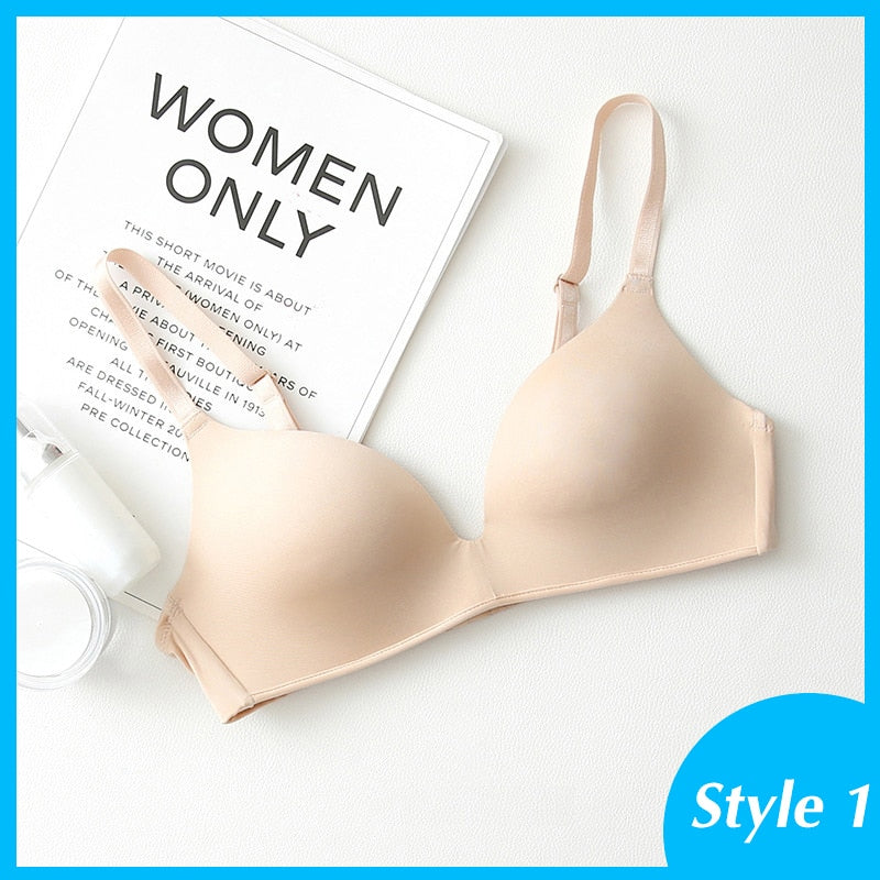Seamless Bras for Women Push Up A - B cup comfortable / enter Discount Code XRSBZPJWKDSK BUY 4 get 1 FREE / FREE Shipping