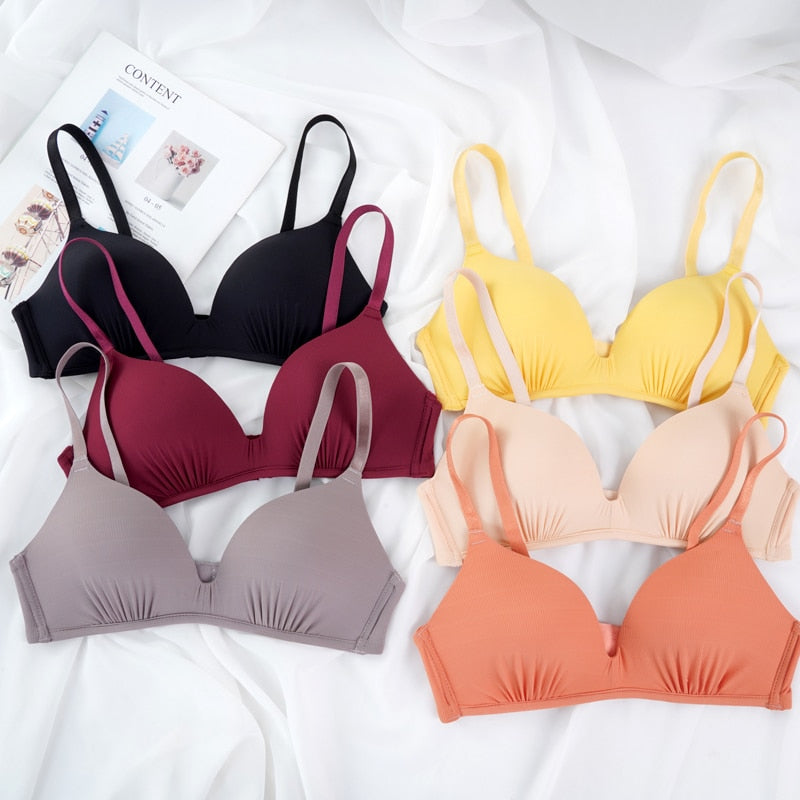 Seamless Bras for Women Push Up A - B cup comfortable / enter Discount Code XRSBZPJWKDSK BUY 4 get 1 FREE / FREE Shipping