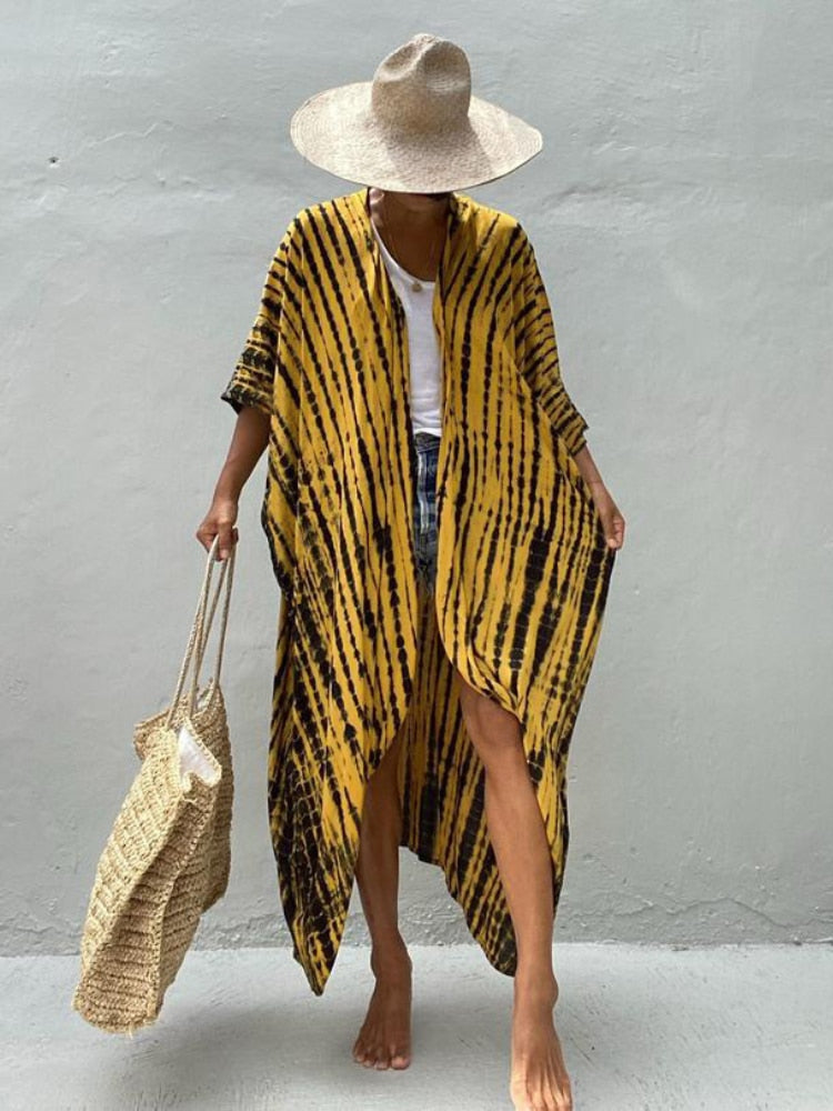 Beach Cover Up Kimono Robe for Women light and comfortable / FREE Shipping