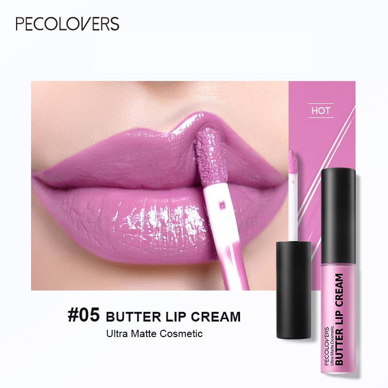 Matte Velvet Lip Glaze Waterproof Lipstick 10 beautiful colors / Buy 10 get 3 FREE / Enter CODE Q2K8RBZ27WA1 / FREE Shipping