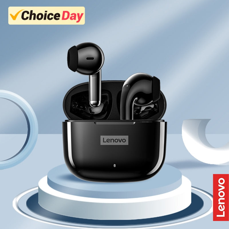 Lenovo LP40 Pro Bluetooth 5.1 Wireless Head/earphones , Microphone, Music TWS Headset / Buy 3 get 1 FREE / Enter Code ER57K3SYQ7EV / FREE Shipping
