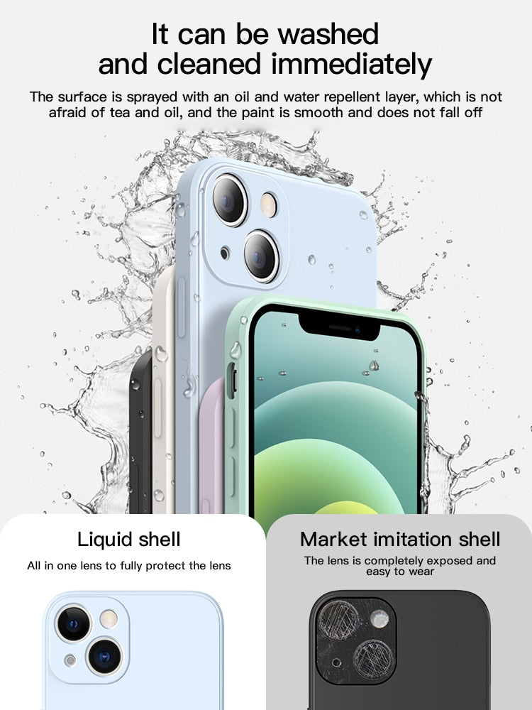 Apple I-Phone / iphone Liquid Silicone Phone Case / Buy 4 get 1 FREE / Enter Code 1ZF2RWKCAY05 / FREE Shipping
