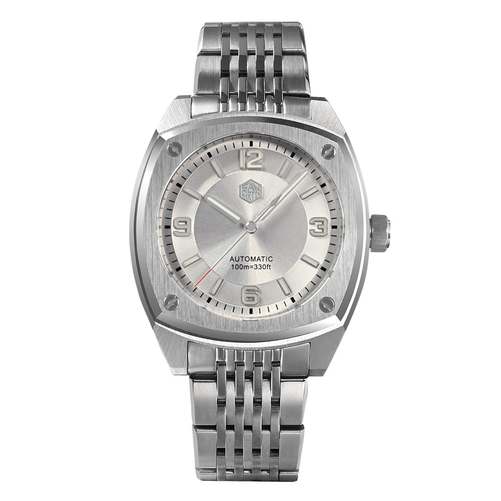 San Martin 39.5mm Original Sports Style High Quality Classic Luxury Men Mechanical Dive Watches Sapphire 10Bar BGW-9