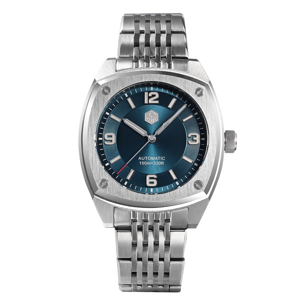 San Martin 39.5mm Original Sports Style High Quality Classic Luxury Men Mechanical Dive Watches Sapphire 10Bar BGW-9
