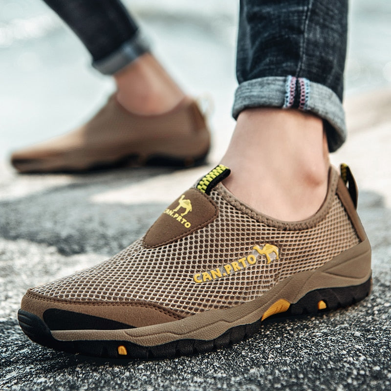 Men's outdoor beach Shoes Mesh Comfortable orthopedic design EVA sole  / FREE Shipping