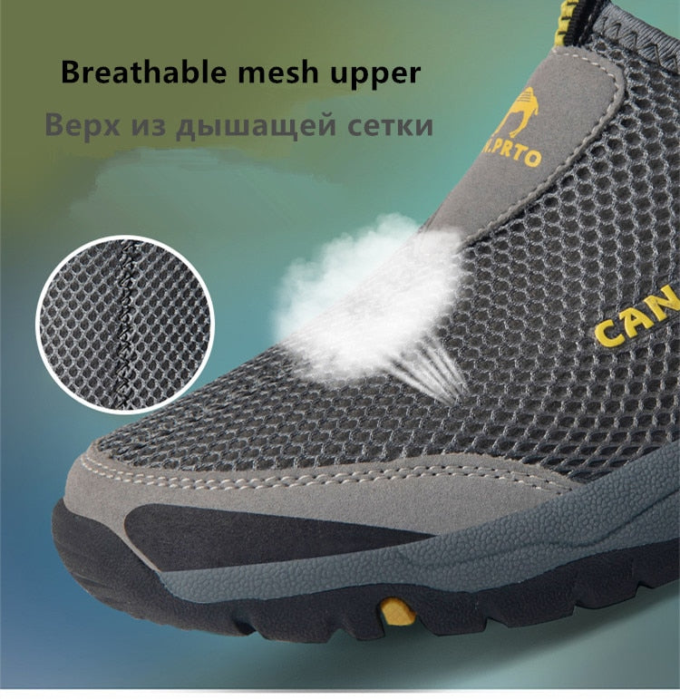 Men's outdoor beach Shoes Mesh Comfortable orthopedic design EVA sole  / FREE Shipping