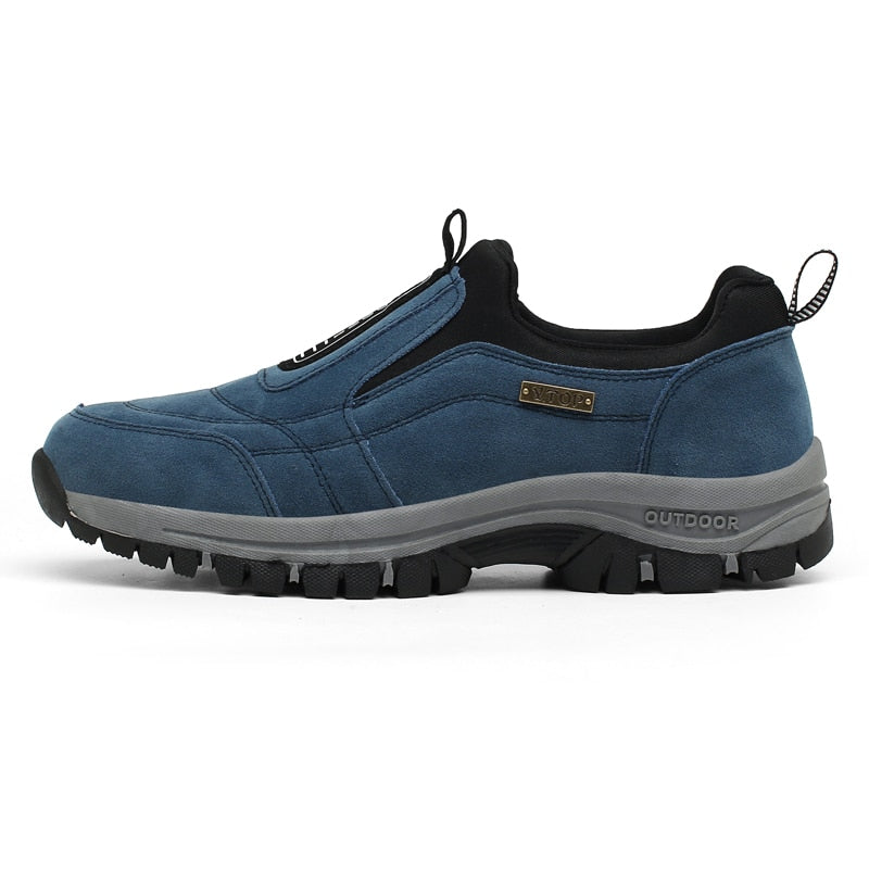 Outdoor Suede Shoe for Men  Slip On Casual and Comfortable with EVA sole / FREE Shipping