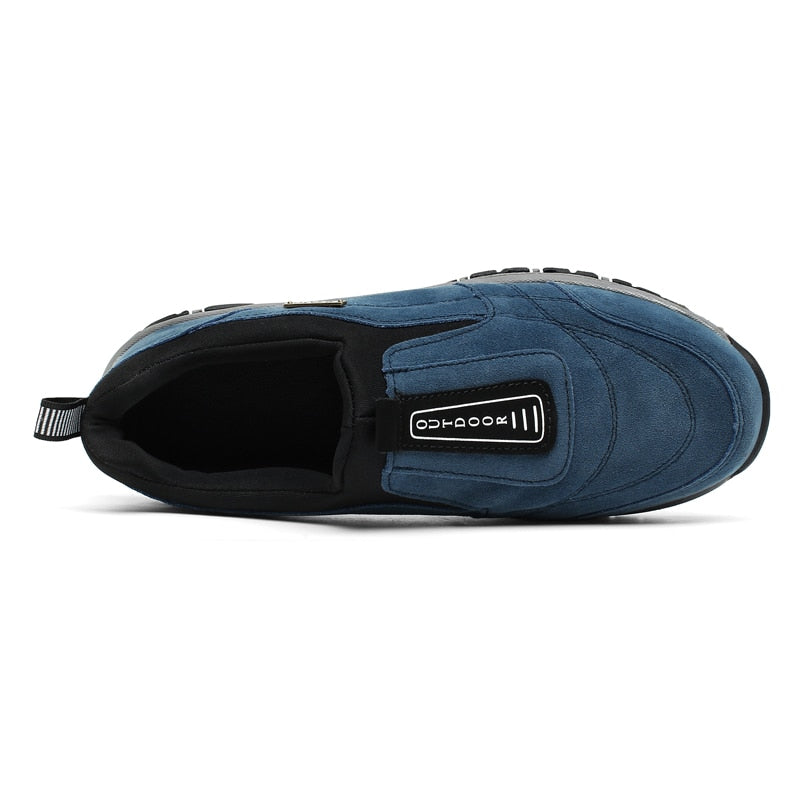 Outdoor Suede Shoe for Men  Slip On Casual and Comfortable with EVA sole / FREE Shipping
