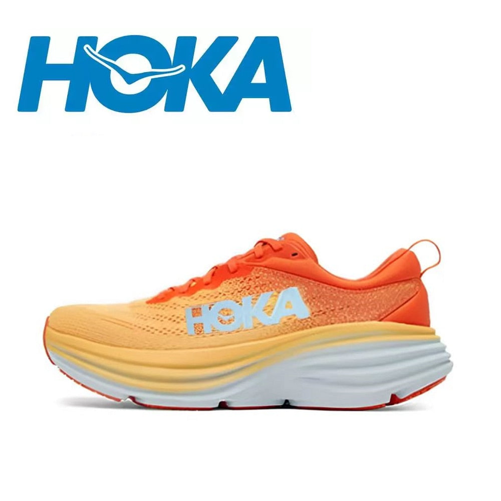 HOKA Bondi 8 Women / Men  Athletic running Marathon shoes / FREE Shipping