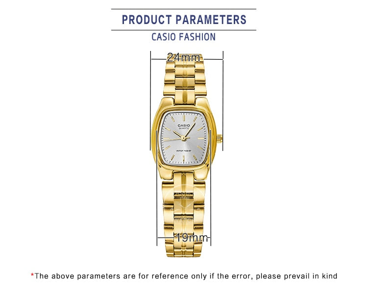 Elegant Casio watch for  women Top Brand  LTP-1169G - Quartz / FREE Shipping
