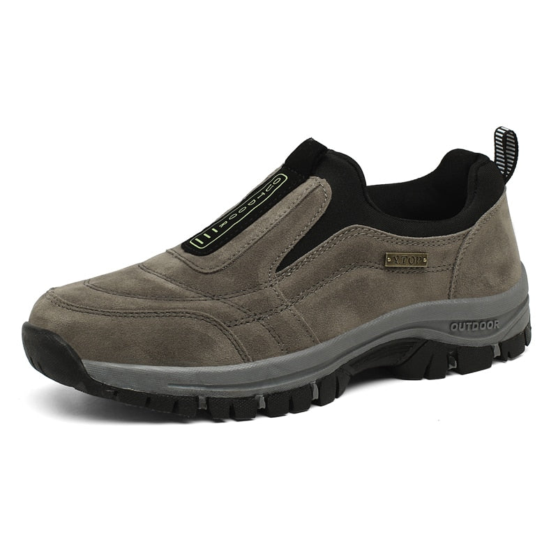 Outdoor Suede Shoe for Men  Slip On Casual and Comfortable with EVA sole / FREE Shipping