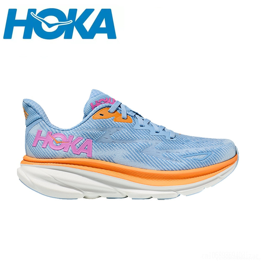 HOKA Clifton 9 Women / Men Soft Mesh Cushion Jogging shoes comfortable /FREE Shipping
