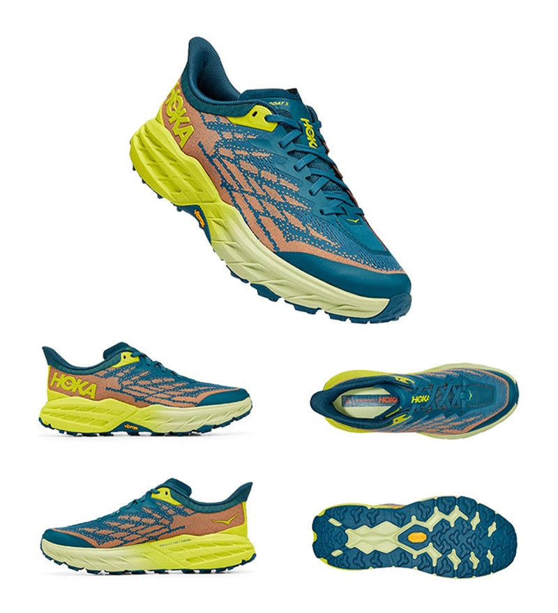 HOKA SPEEDGOAT 5 Men's Running Shoes Outdoor Trail Non-slip or Hiking / FREE Shipping