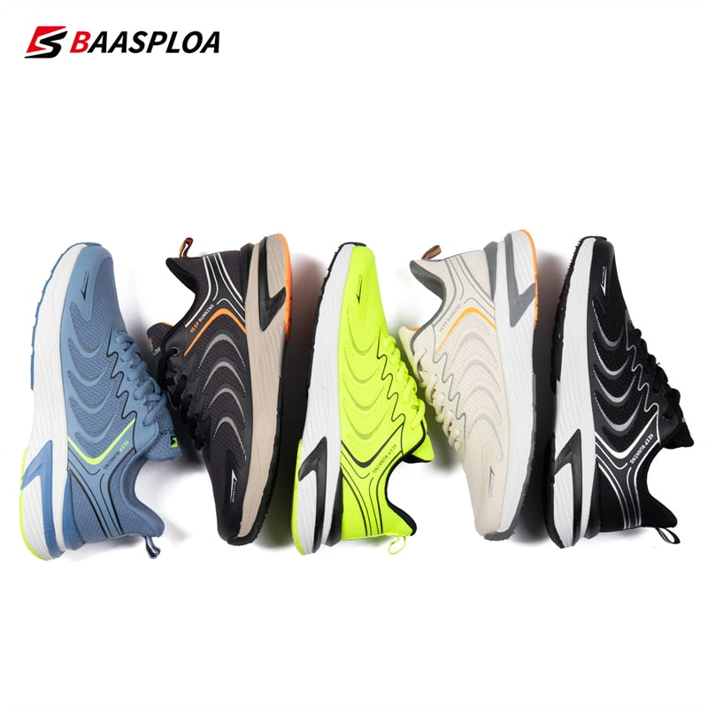 Baasploa Men Professional Running Shoes 2023 Air Mesh comfortable / FREE Shipping